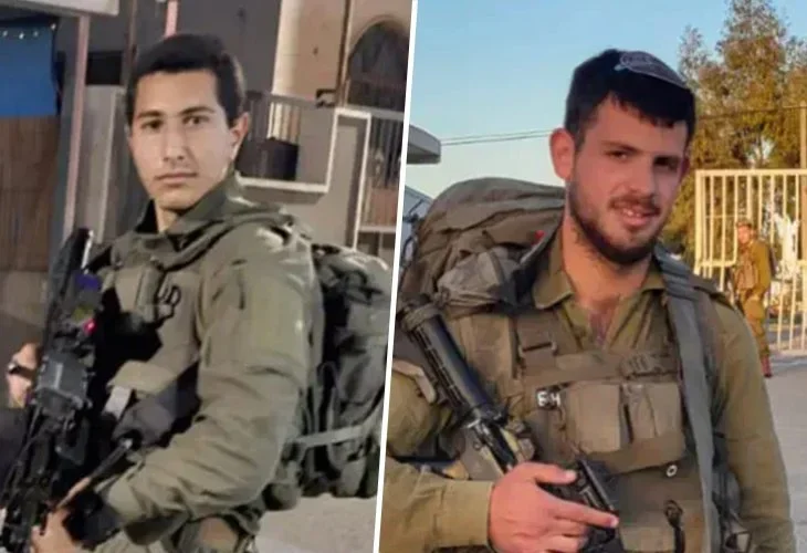 סמ"ר אליה הלל וסמ”ר דייגו שוישה הרסאג' (צילום: דובר צה"ל)