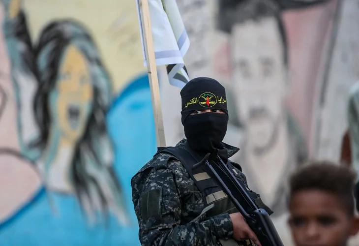 מחבלי הג'יהאד האסלאמי ברפיח (קרדיט: shutterstock)