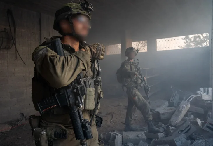 כוחות צה״ל בעזה (צילום: דובר צה״ל)