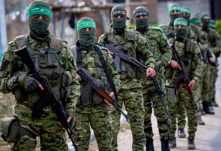 מחבלי חמאס בעזה, ארכיון (צילום: Abed Rahim Khatib/Flash90)