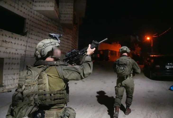 הפעילות ביו"ש (צילום: דובר צה"ל)