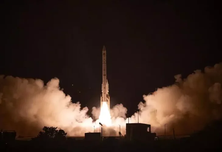 שיגור אופק 19 (צילום: משרד הביטחון)