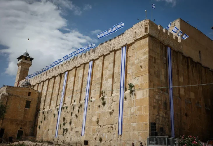 מערת המכפלה (צילום: גרשון אלינסון, פלאש 90)