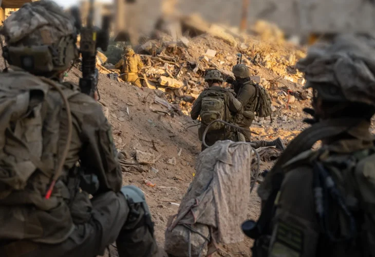 כוחות צה״ל בעזה (צילום: דובר צה״ל)