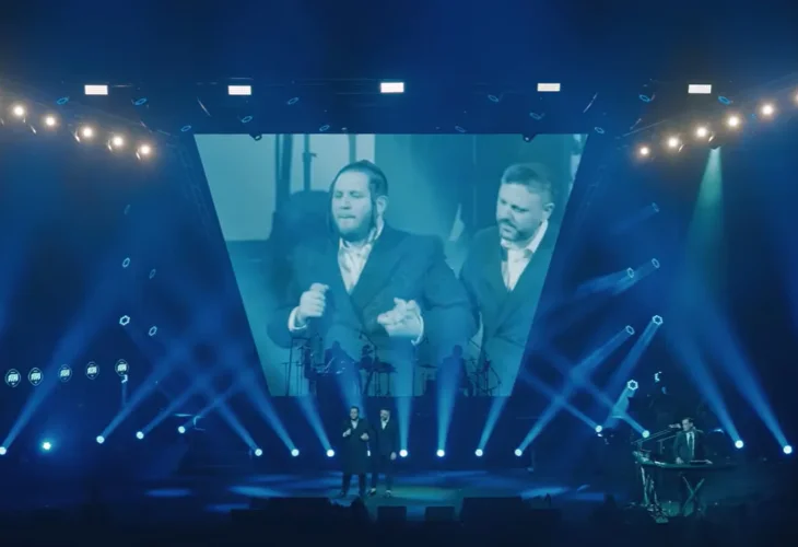 שמוליק קליין ושלומי אזריאל בביצוע לייב לשיר "רחל"