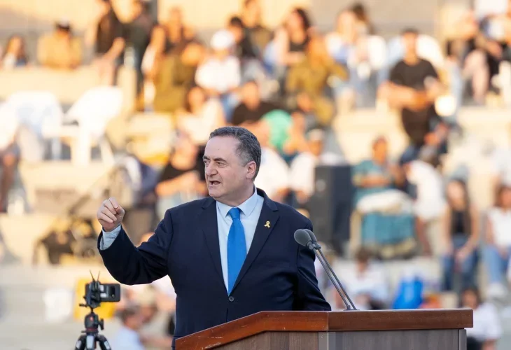 Israel Katz (Noam Revkin Fenton/Flash90)