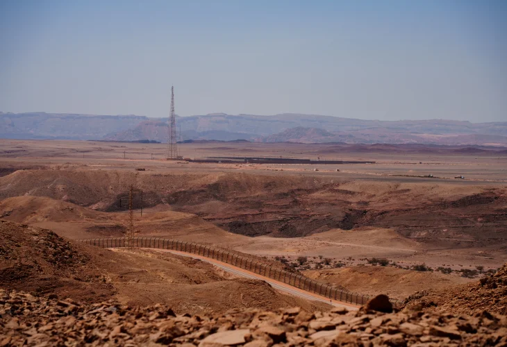 גבול מצרים (צילום: יניב נדב, פלאש90)