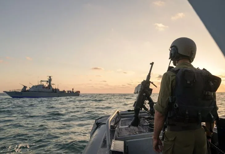 חיל הים בפעילות (צילום: דובר צה"ל)