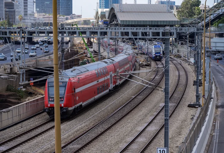 רכבת ישראל (צילום: אבשלום ששוני, פלאש90)