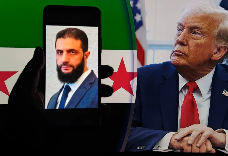 טראמפ וא-שרע (קרדיט: shutterstock)