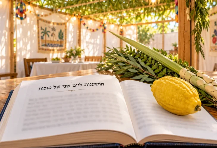 הושענות ליום השני של סוכות: נוסח עדות המזרח