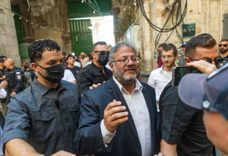 בן גביר (צילום: חיים גולדברג, פלאש90)