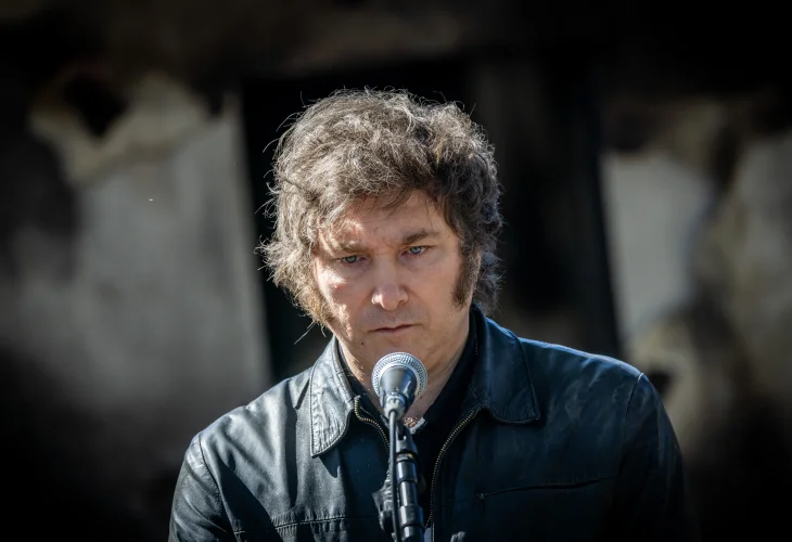 נשיא ארגנטינה בעת ביקור בישראל, ארכיון (צילום: חיים גולדברג, פלאש90)