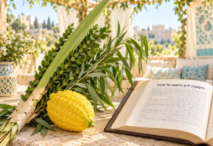 הושענות ליום הראשון של סוכות: נוסח עדות המזרח