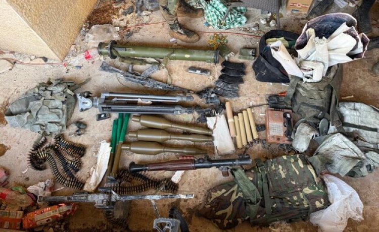 איתור אמל״ח בלבנון (צילום: דובר צה״ל)