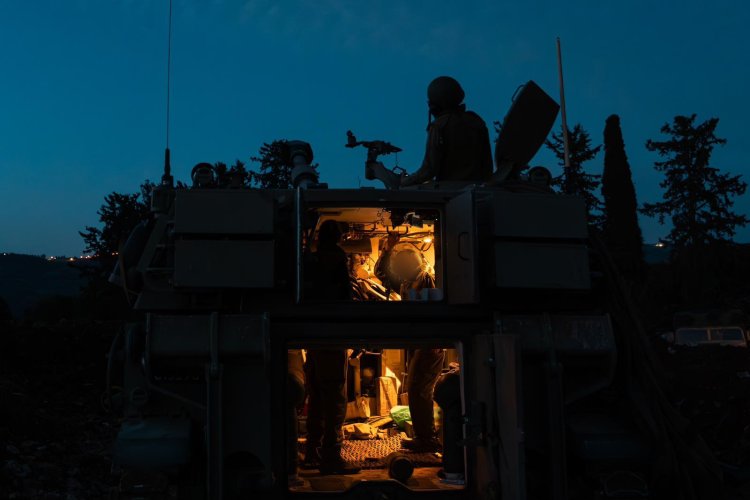 כוחות אוגדה 146 במרחב דרום לבנון (צילום: דובר צה״ל)