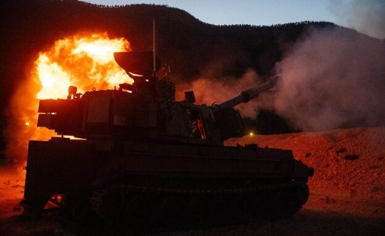 כוחות אוגדה 36 בדרום לבנון (צילום: דובר צה"ל)