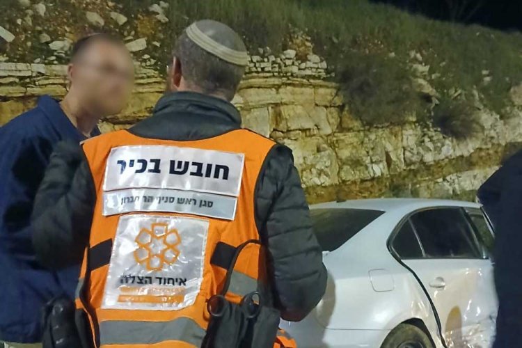 "עושה מה שביכולתי לעשות" - בזירת תאונה