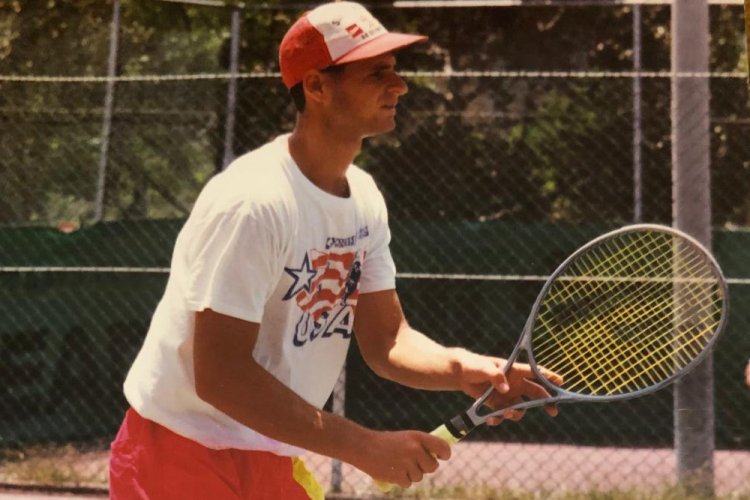 תומר צימרמן בצעירותו