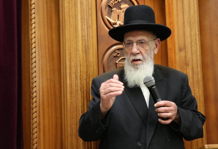 מרן חכם שלום כהן זצ"ל (צילום: יעקב כהן, פלאש 90)