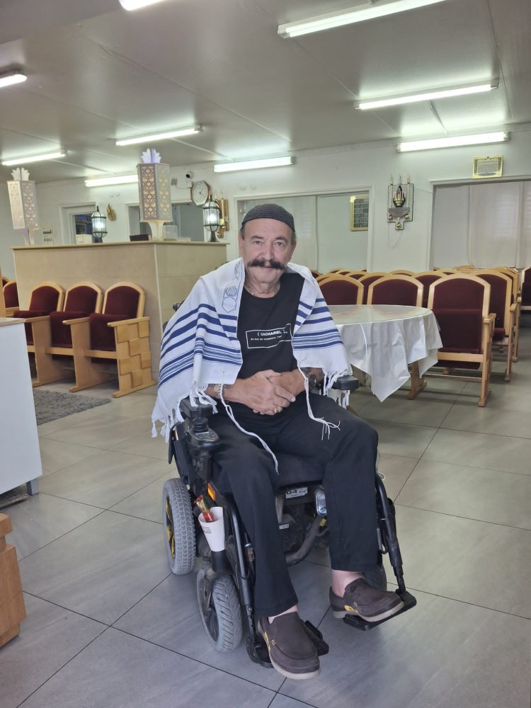 ''הקב''ה נותן לי כוח''