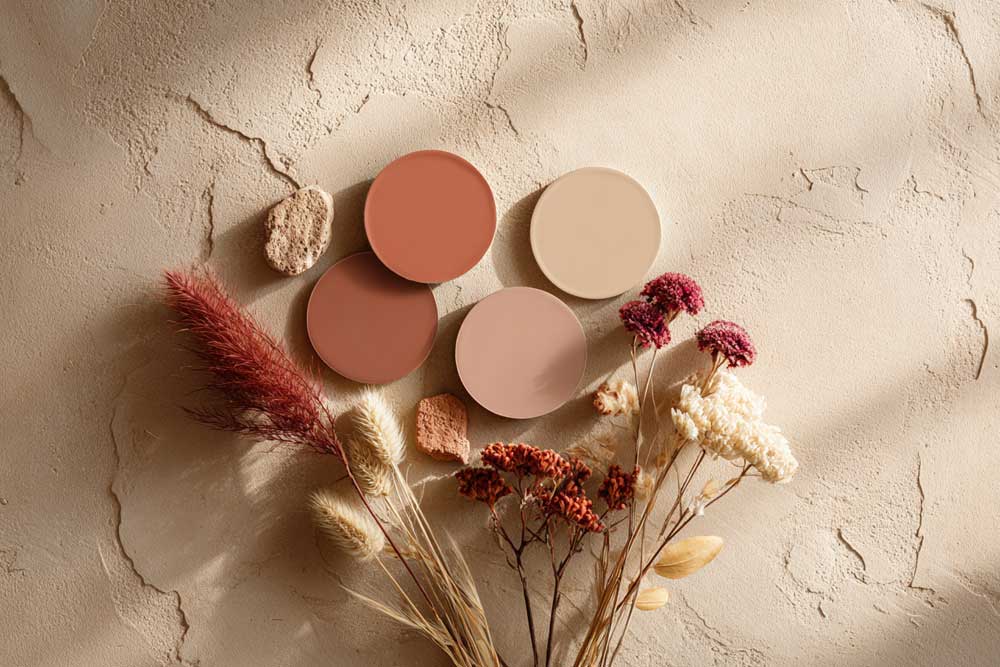 פלטת צבעים טרקוטה - האדמה כהשראה לעיצוב