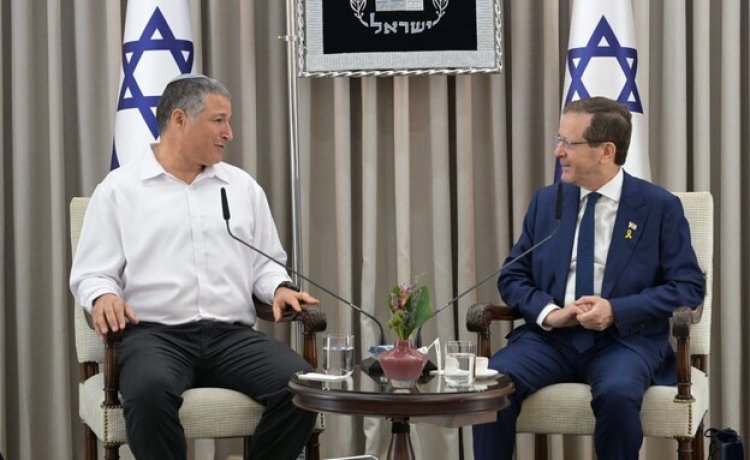 הרצוג וזיני (צילום: אבי אוחיון)