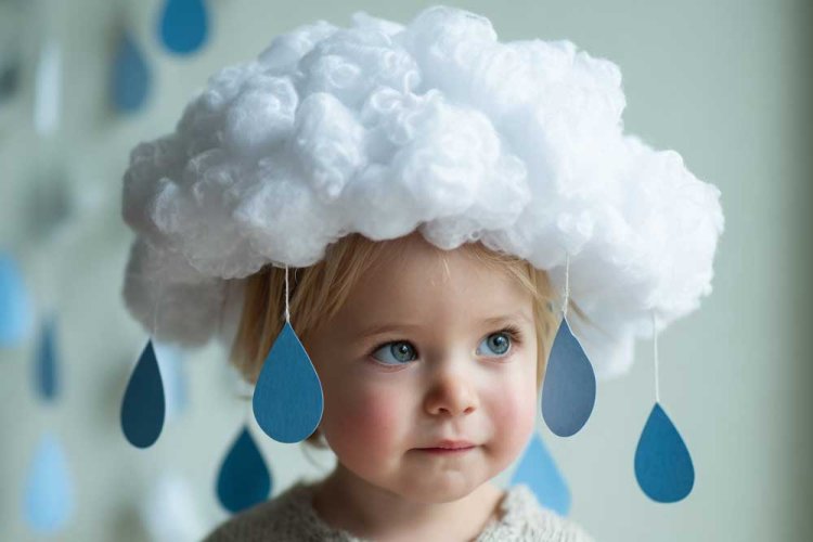 דרך אחת להכין תחפושת ענן