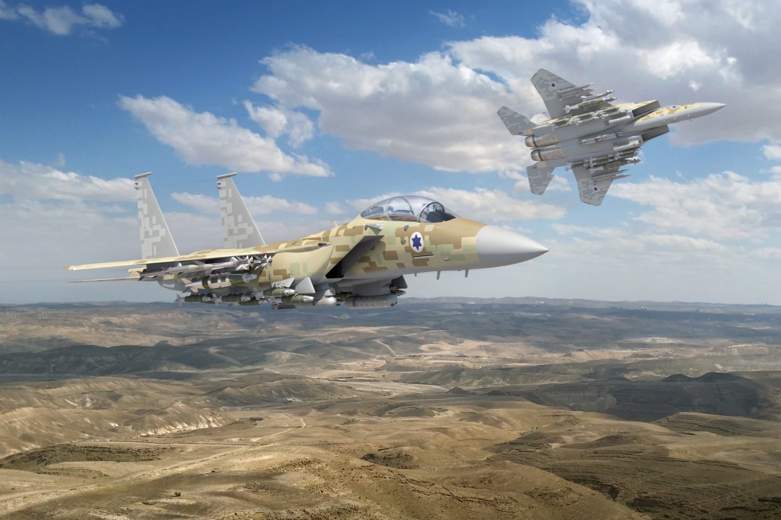מטוס F15IA (צילום: בואינג)