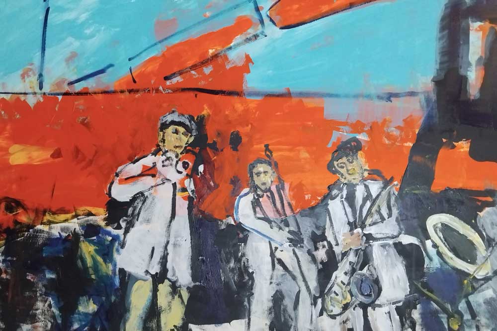 מציוריה של תמר - אופטימיים ומלאי שמחה