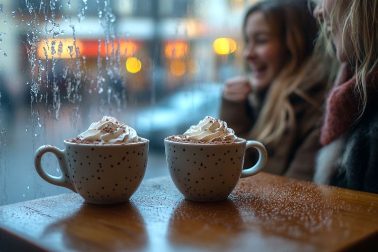 מפגש לכוס קפה עם חברה טובה יכול להיות דרך נהדרת למנוחה