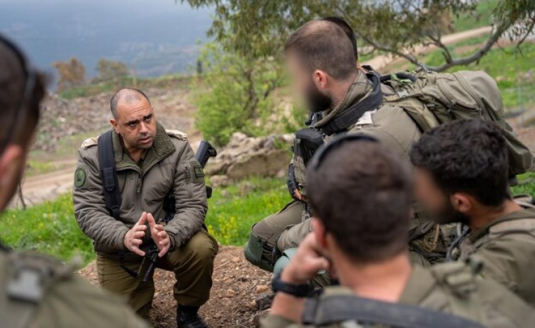 כוחות אוגדה 36 בדרום לבנון (צילום: דובר צה"ל)