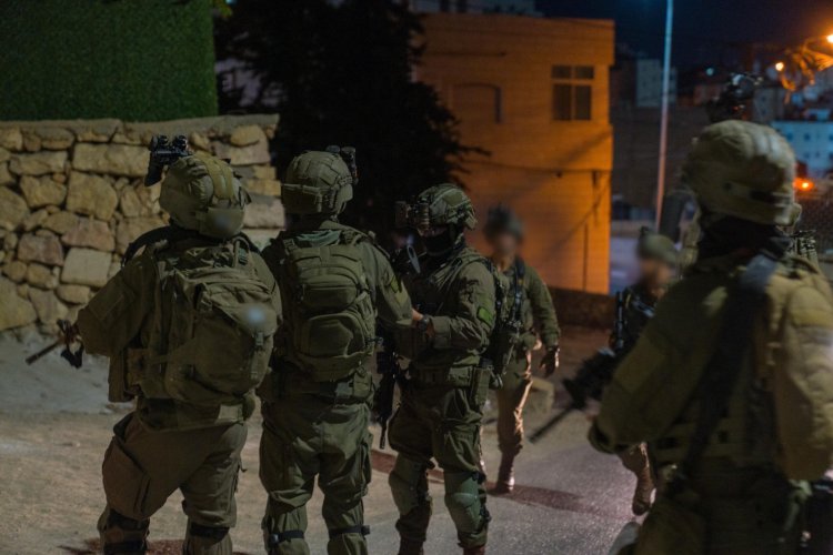 פעילות הכוחות ביו"ש (צילום: דובר צה"ל)