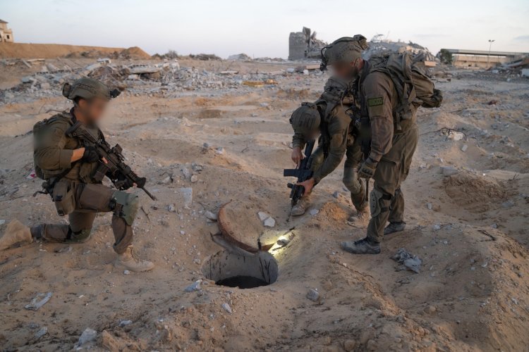 כוחות צה"ל ברצועת עזה (צילום: דובר צה״ל)