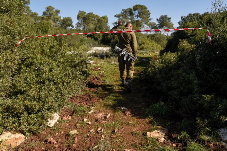 זירת הפיגוע בו נרצחה אסתר הורגן הי''ד (צילום: מאיר וקנין, פלאש 90)
