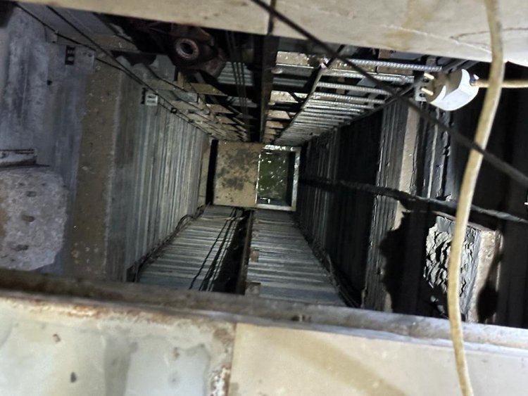  פיר המנהרה עם מעלית תת-קרקעית (צילום: דובר צה''ל)