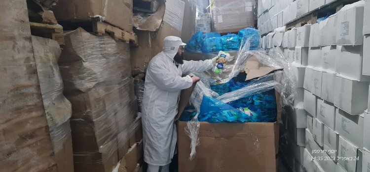 "במינוס 35 מעלות" תפיסת הדגים הארוזים שהוחבאו ע"י הסינים במקפיא המפעל