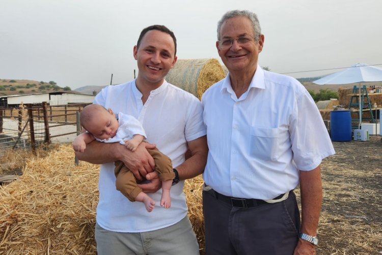 עם אבא יאיר ז"ל