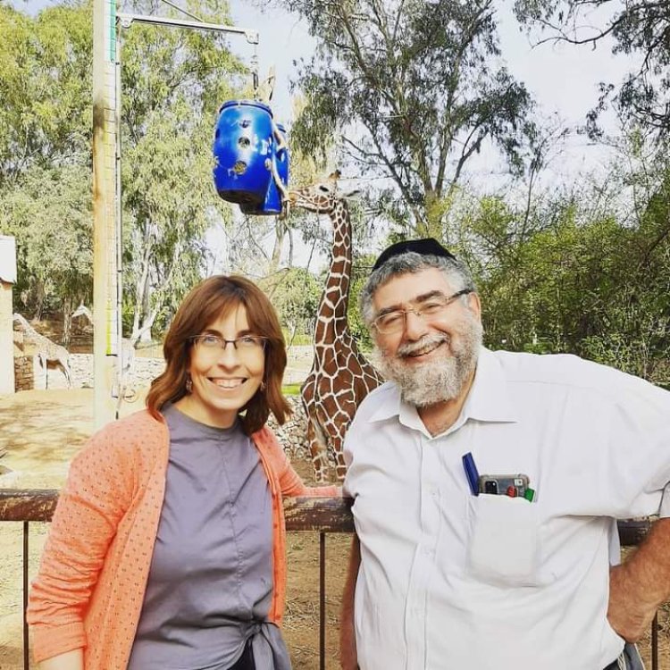 Miriam with her husband