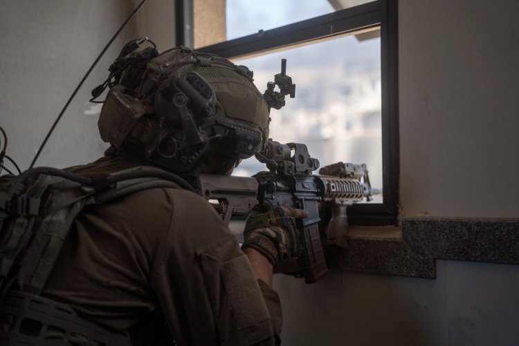 פעילות לוחמי צה''ל ברצועה (צילום: דובר צה''ל)