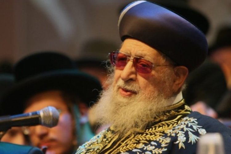 הרב עובדיה יוסף זצ"ל (צילום: פלאש 90)