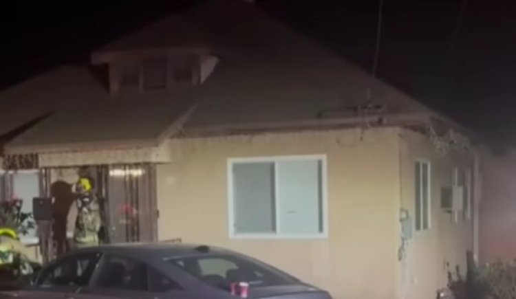 הבית שבו התגוררה האישה המבוגרת