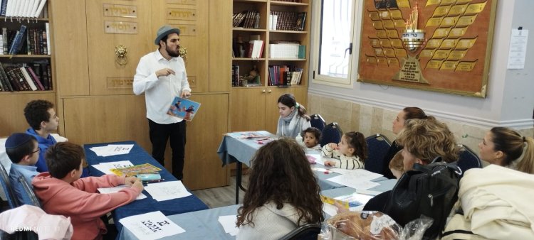שיעור תורה לילדים חירשים