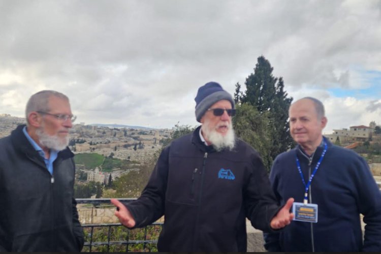 בסיור על הר הזיתים