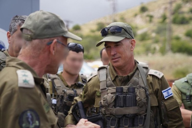 כוחות צה״ל במתקן הרפואי בדרום סוריה (צילום: דובר צה״ל)