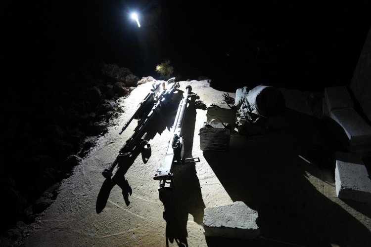 אמצעי לחימה שאותרו על ידי צה״ל (צילום: דובר צה״ל)