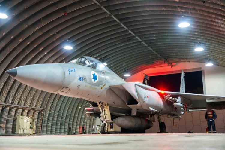 חיל האוויר לקראת התקיפות בטהרן (צילום: דובר צה״ל)