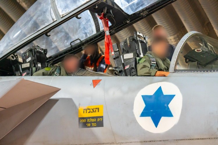 חיל האוויר לקראת התקיפות בטהרן (צילום: דובר צה״ל)