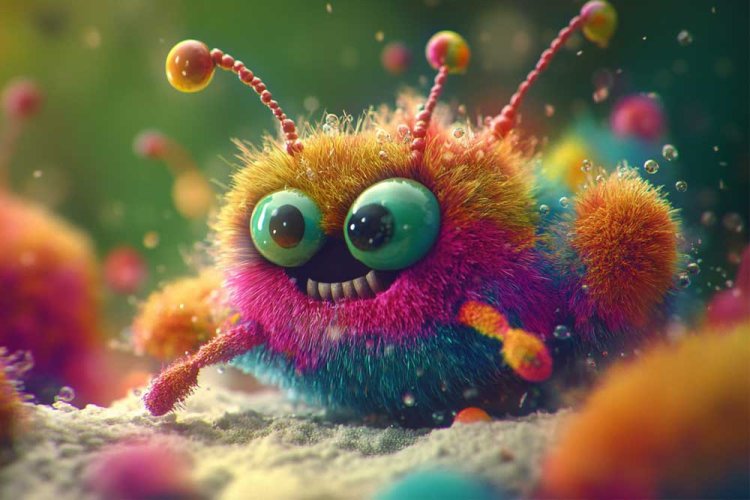 קרדית הבית. היא לא באמת נראית ככה, כן?!