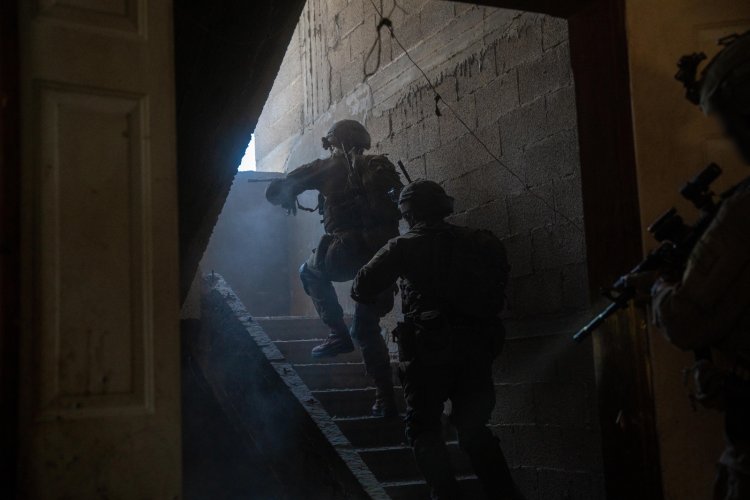  כוחות צוות הקרב של חטיבת כפיר במרחב חאן יונס (צילום: דובר צה״ל)